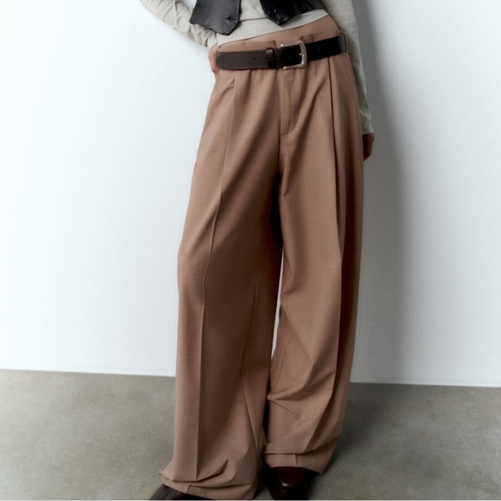 Zara full length menswear style pants